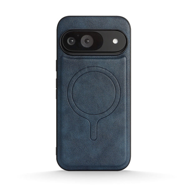 Blue | Google MagSafe Combo Leather Case