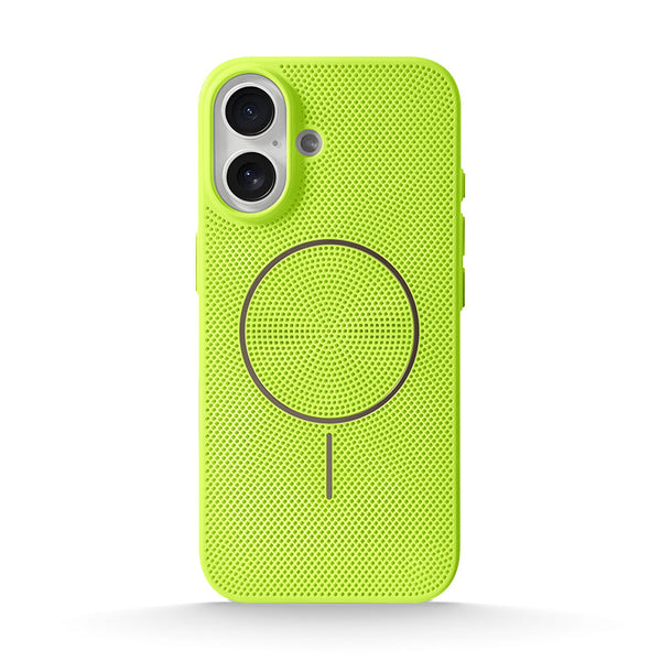 Fluorescent Green | iPhone MagSafe Cooling Mesh Case