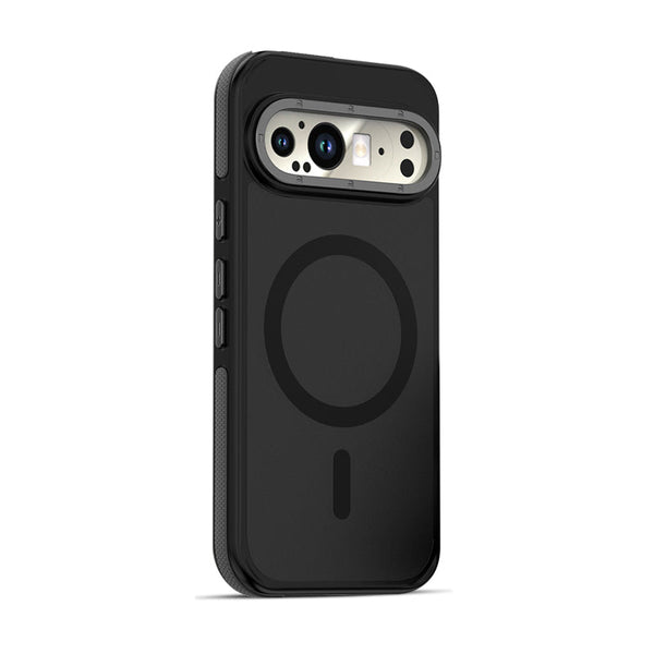 Black Gray | Google MagSafe Color Edge Clear Case