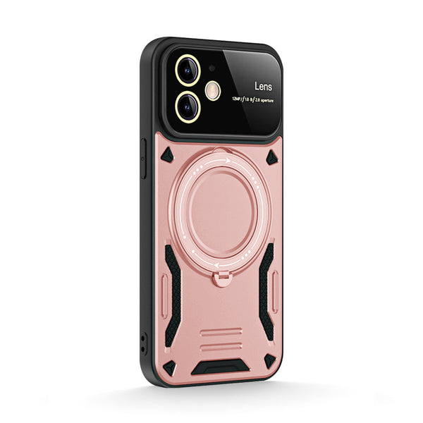 Pink | iPhone Window MagSafe Stand Ring Case