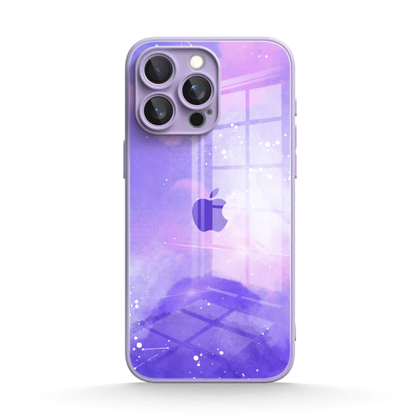 Astral Violet | IPhone Series Tempered Glass Case