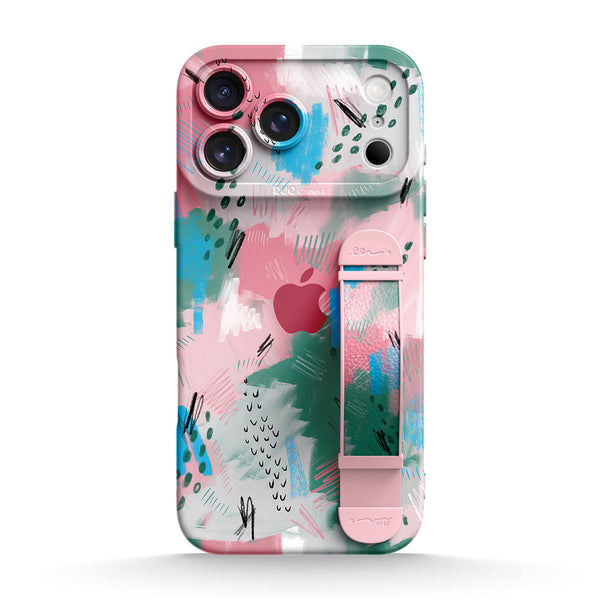 Rose Lake Under the Joy | iPhone Series Multifunctional Wristband Case