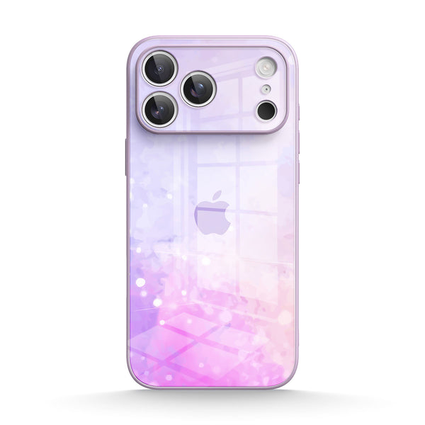 Gouache Purple | IPhone Series Tempered Glass Case