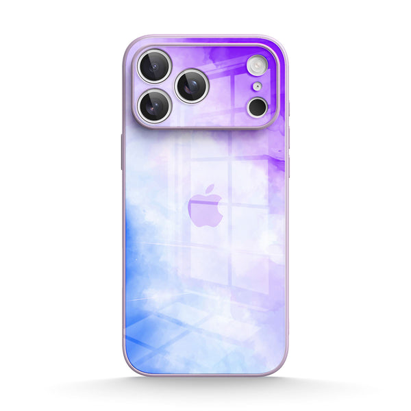 Purple Blue | IPhone Series Tempered Glass Case