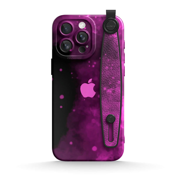 Black Purple | iPhone Series Multifunctional Wristband Case