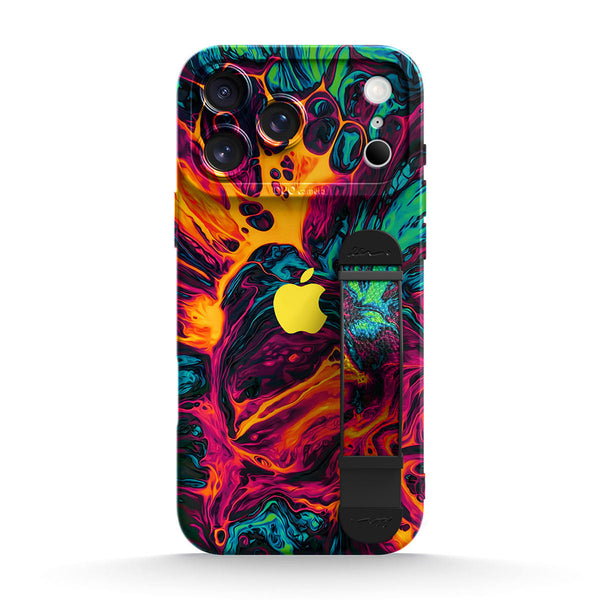 Devil's Heart | iPhone Series Multifunctional Wristband Case