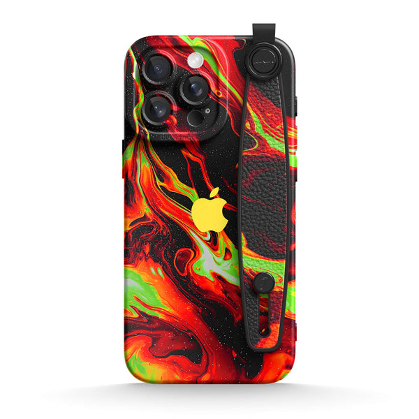 Hell Flame | iPhone Series Multifunctional Wristband Case