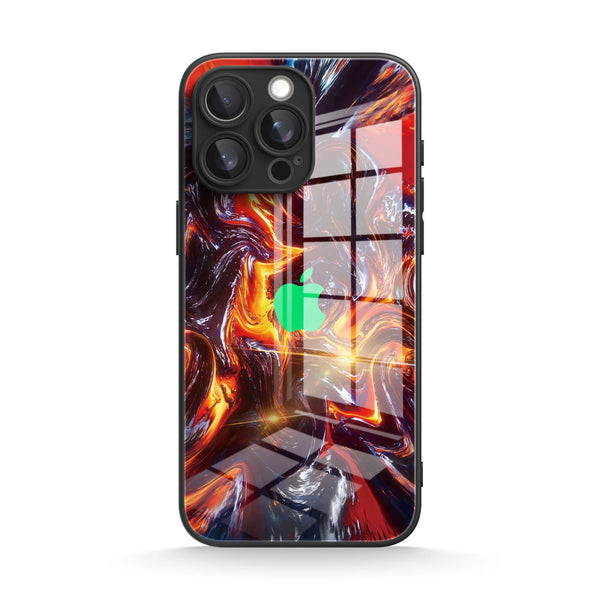 Lava Surge | IPhone Series Tempered Glass Case