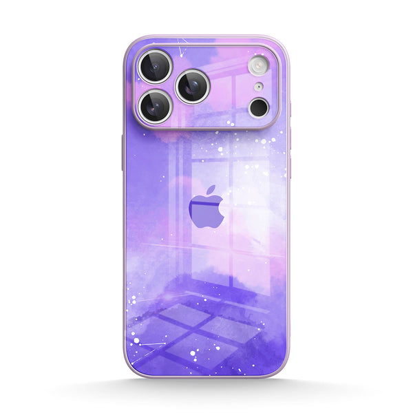Astral Violet | IPhone Series Tempered Glass Case