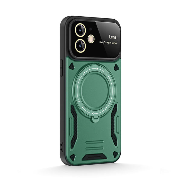 Alpine Green | iPhone Window MagSafe Stand Ring Case