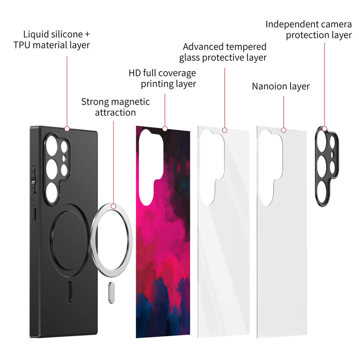 Smoke Mango | Samsung Series Impact Resistant Protective Case