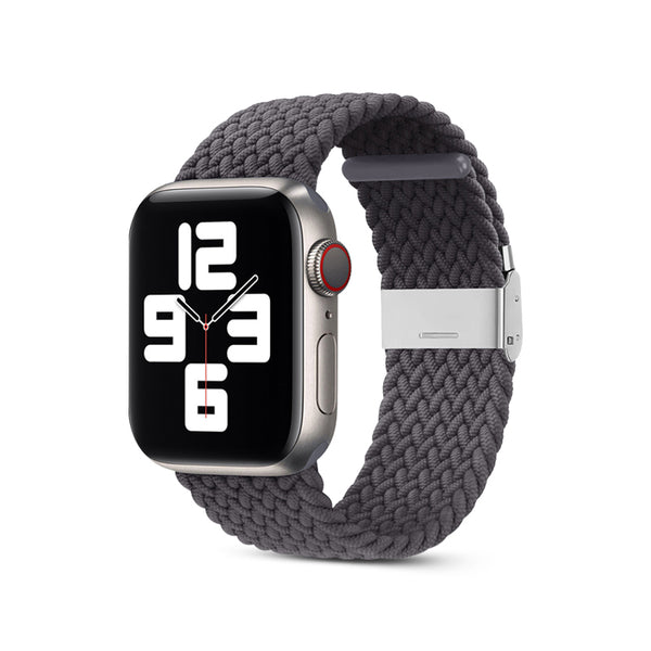 Space Gray | Nylon Woven Strap (Watch clasp series)