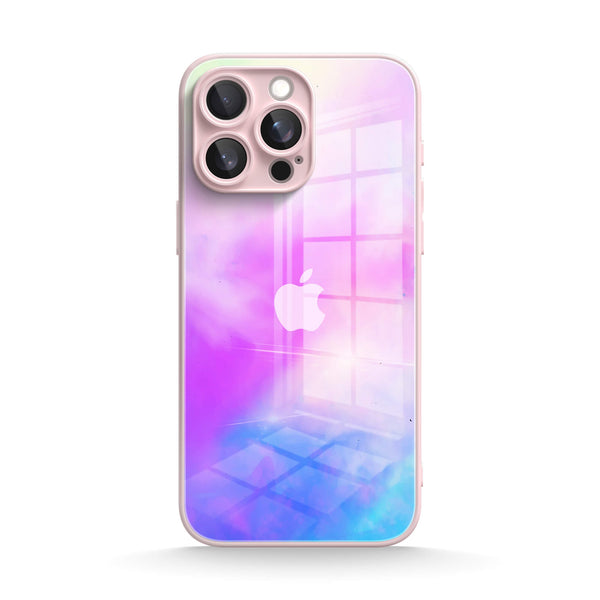 Pink and Purple Fantasy | IPhone Series Tempered Glass Case