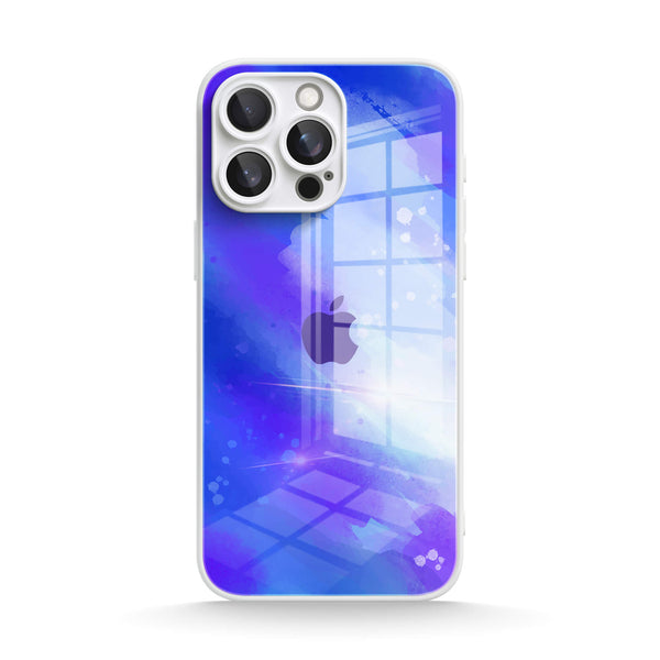 Extremely Frozen Blue | IPhone Series Tempered Glass Case