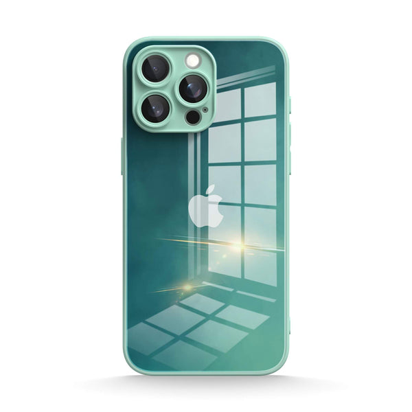 Fog Green | IPhone Series Tempered Glass Case