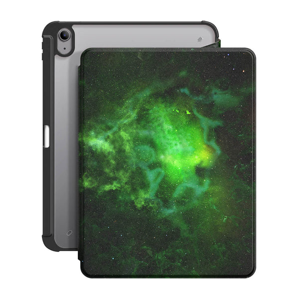 Green Ghost Luo | iPad Series Snap 360° Stand Impact Resistant Case