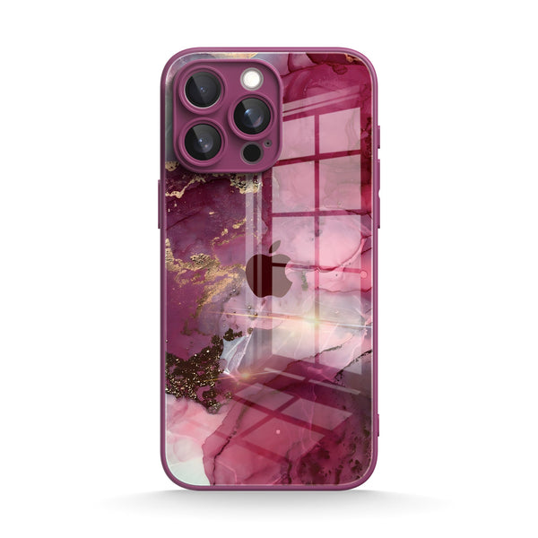 Red Yarn Jade |IPhone Series Tempered Glass Case