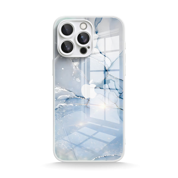 Jazz Silver |IPhone Series Tempered Glass Case