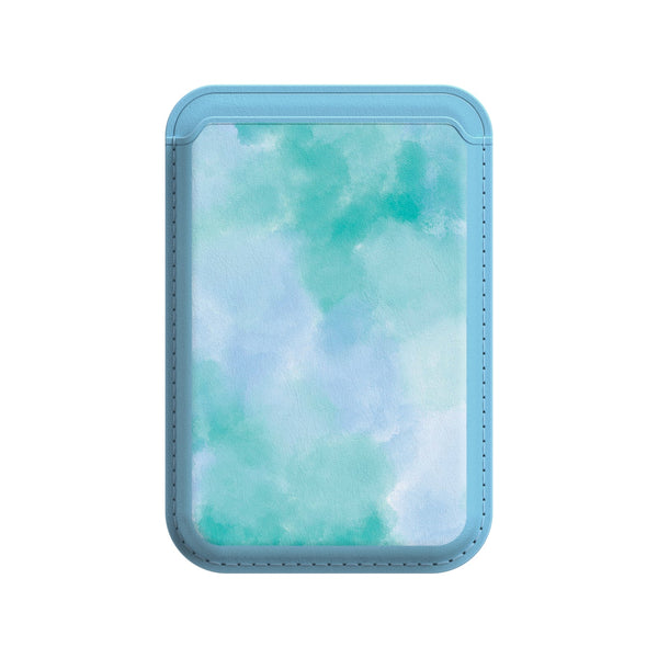 Rippling Water | Leather Wallet with MagSafe