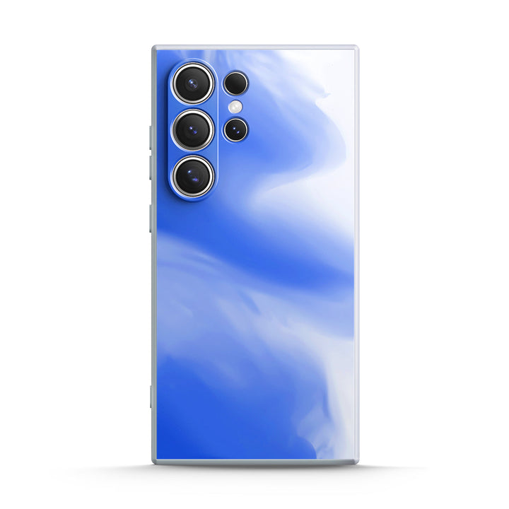 Blue and White | Samsung Series Impact Resistant Protective Case