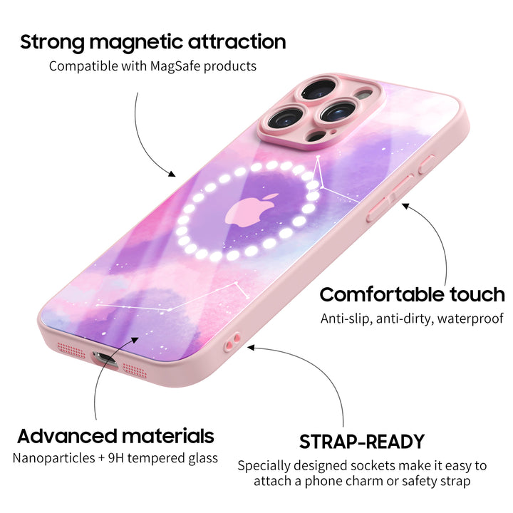 Astral Purple Blue | IPhone Series Impact Resistant Protective Case