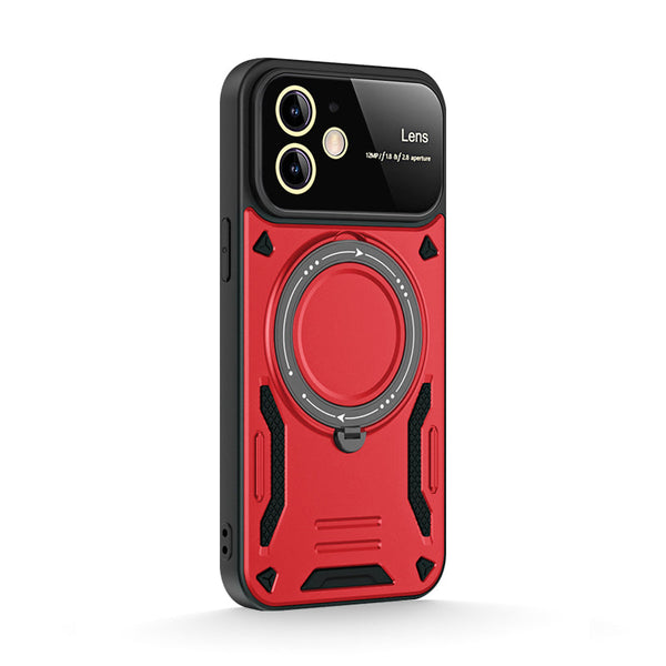 Red | iPhone Window MagSafe Stand Ring Case