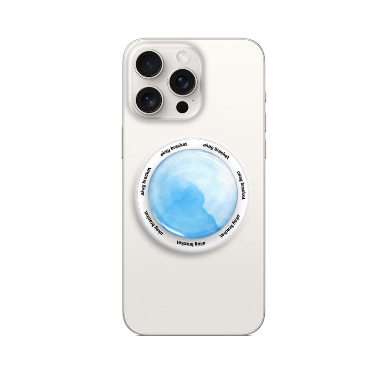 Watercolor Blue | Air Bag Grip For MagSafe