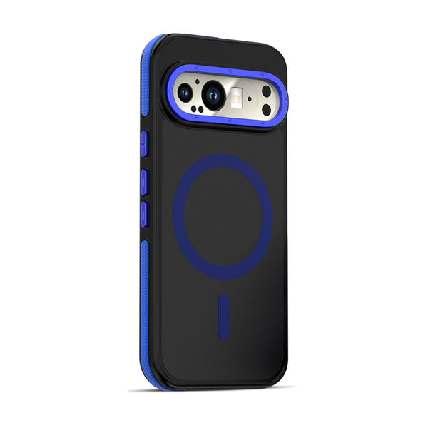 Black Blue | Google MagSafe Color Edge Clear Case