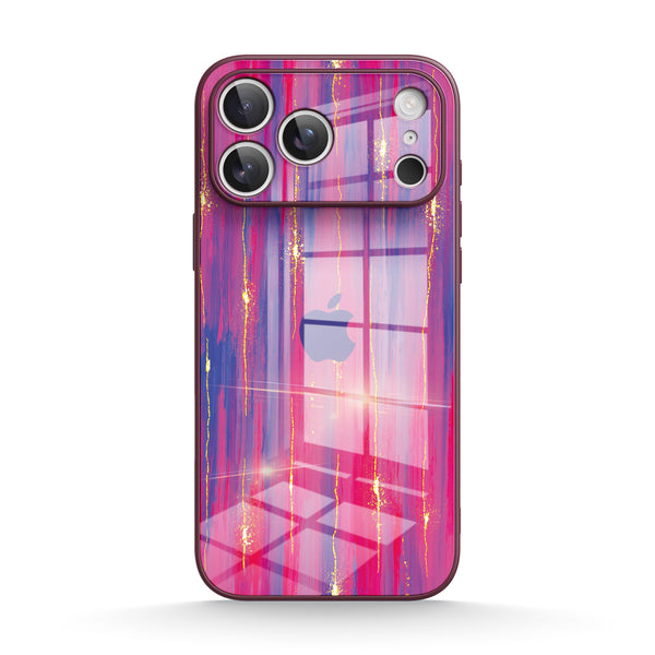 Beetroot | IPhone Series Tempered Glass Case
