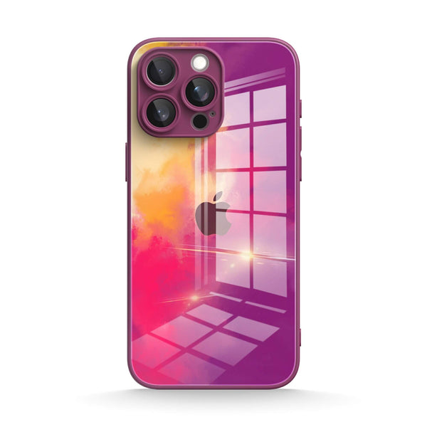 Daisy Fuchsia | IPhone Series Tempered Glass Case