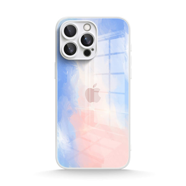 Lavender Pink | IPhone Series Tempered Glass Case