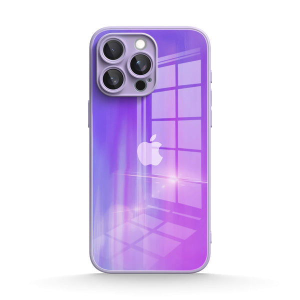 Streamer Purple | IPhone Series Tempered Glass Case