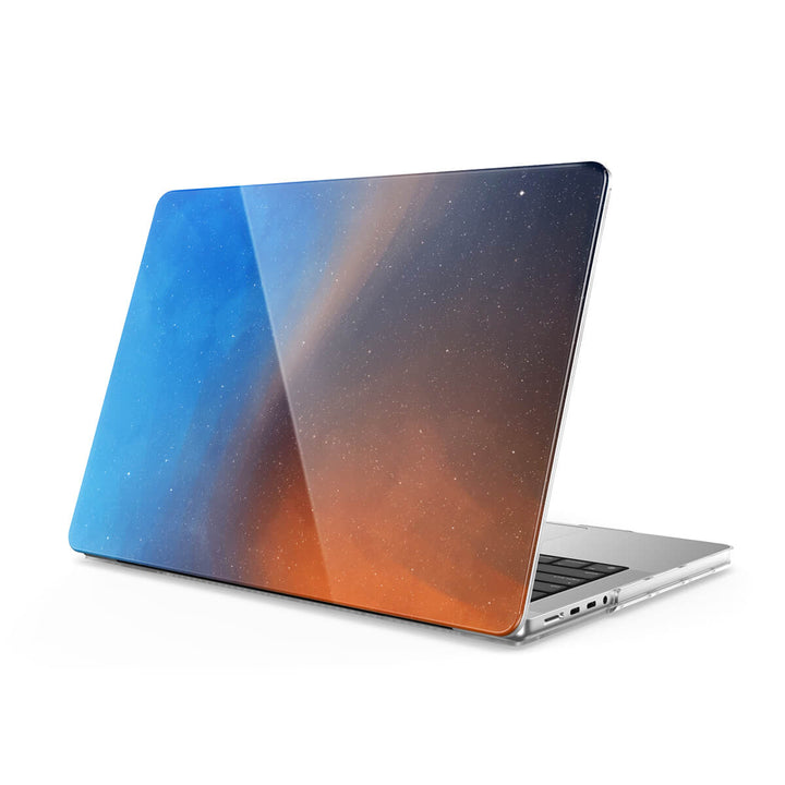 Polar-Blue to Orange | Macbook Anti-Fall Protective Case