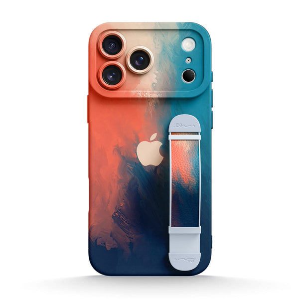 Blue/Orange | iPhone Series Multifunctional Wristband Case