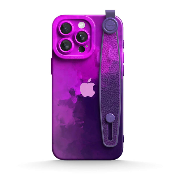 Dark Purple | iPhone Series Multifunctional Wristband Case