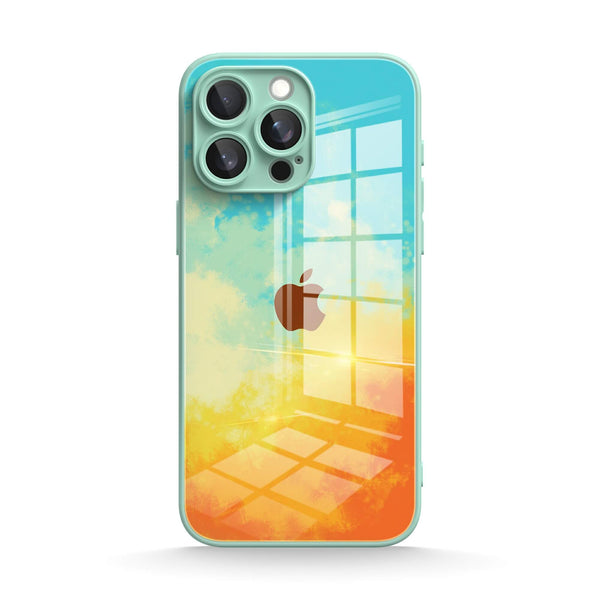 Smoke Mango | IPhone Series Tempered Glass Case