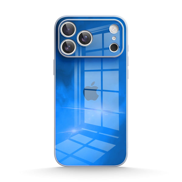 Blue Object | IPhone Series Tempered Glass Case