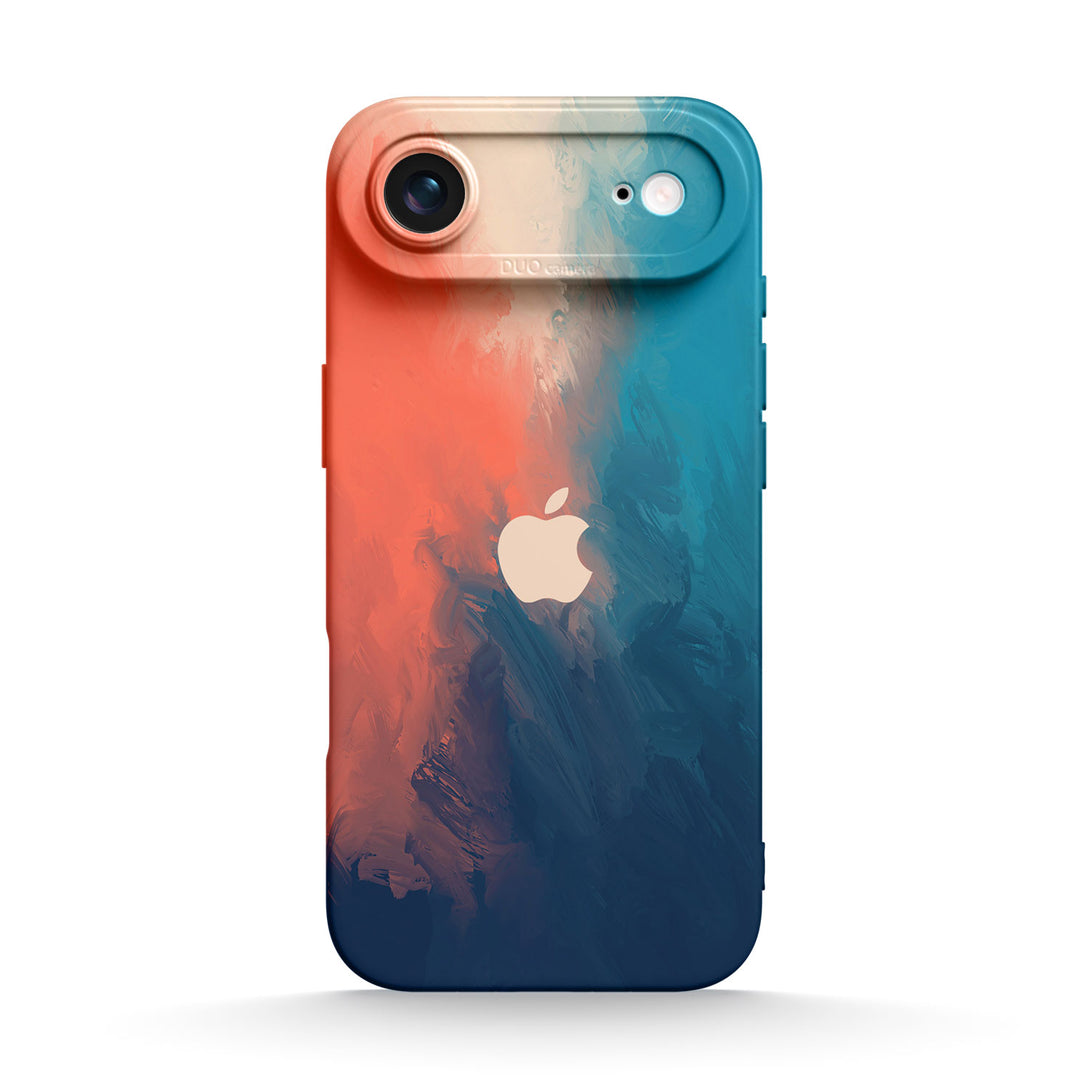 Blue/Orange | IPhone Series Impact Resistant Protective Case