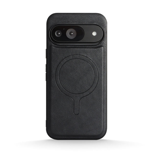 Black | Google MagSafe Combo Leather Case