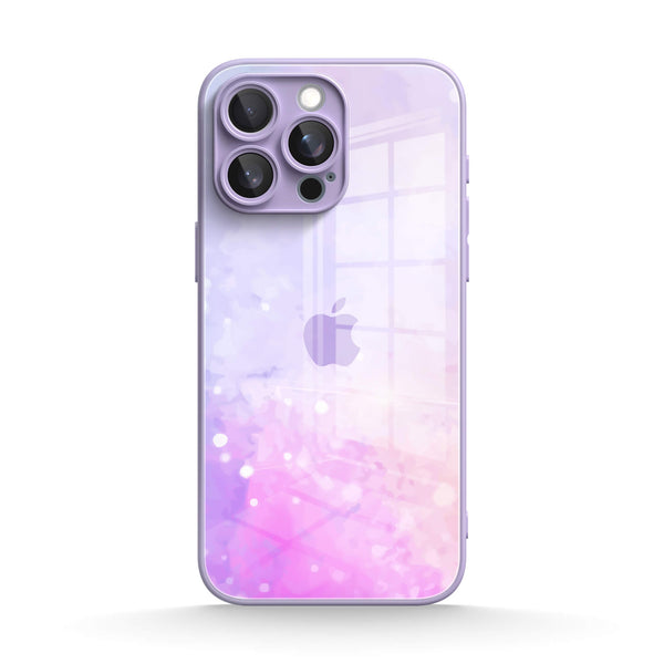 Gouache Purple | IPhone Series Tempered Glass Case