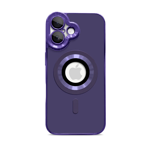 Dark Purple | iPhone Magsafe Electroplating Original Color Case