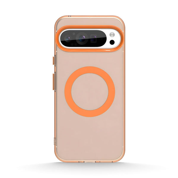 Transparent Orange | Google MagSafe Clear Case