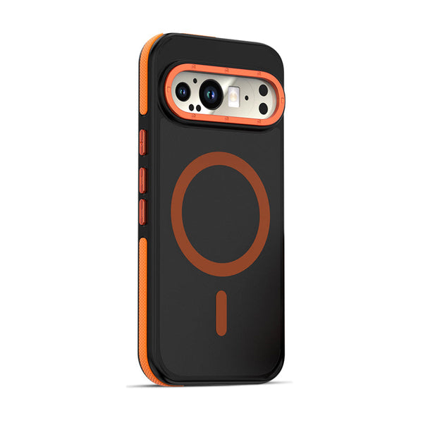 Dark Orange | Google MagSafe Color Edge Clear Case
