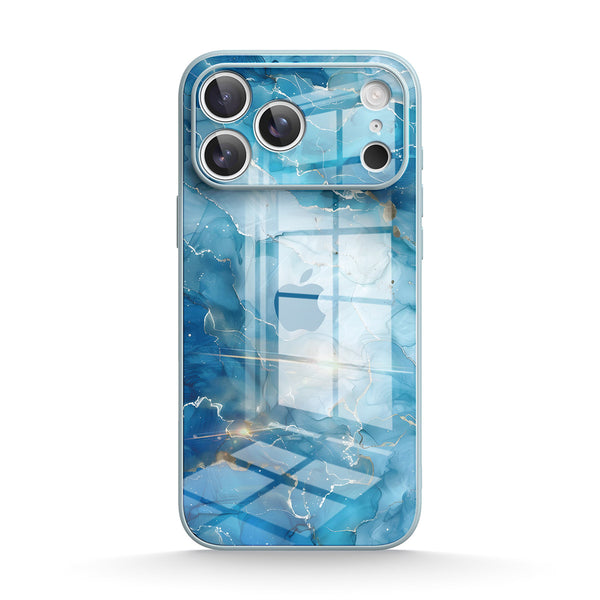 Wave Stone |IPhone Series Tempered Glass Case