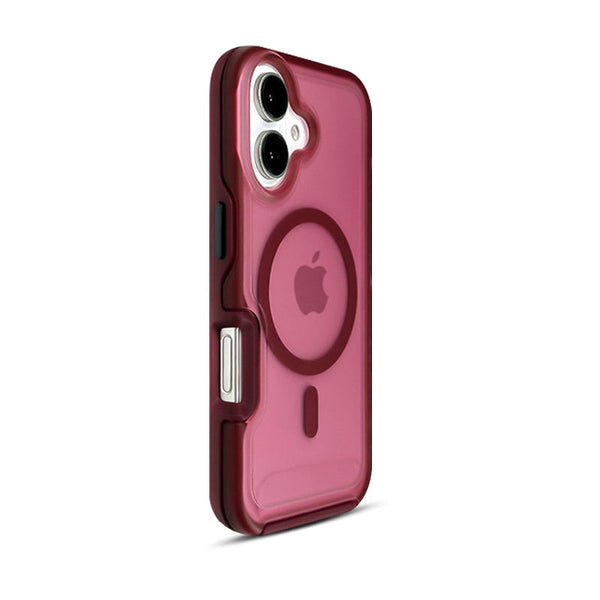 Wine Red | iPhone Translucent Matte MagSafe Case