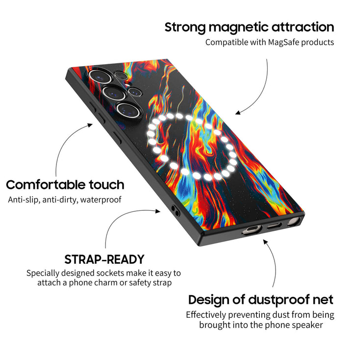 Psychedelic Nebula | Samsung Series Impact Resistant Protective Case