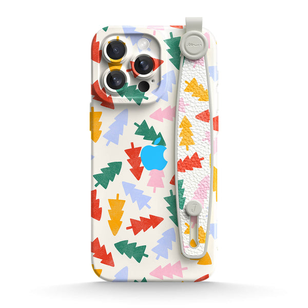 Colorful Christmas Tree | iPhone Series Multifunctional Wristband Case