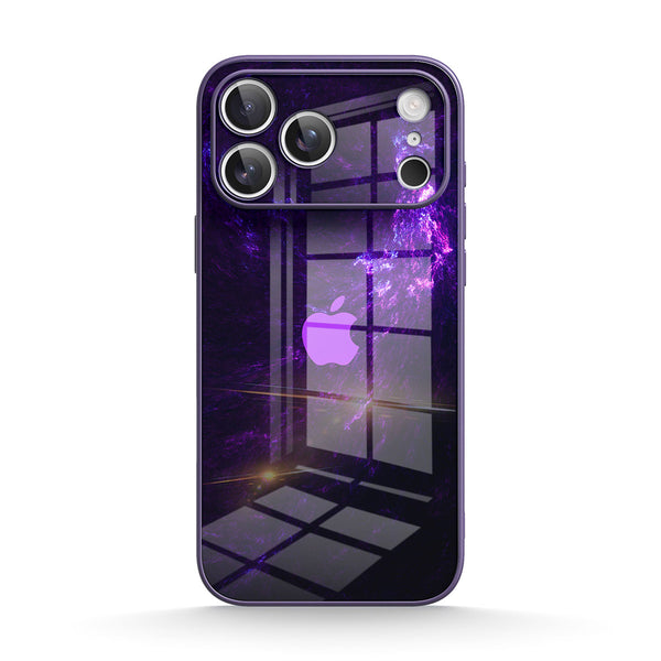 Purple Lifeform | IPhone Series Tempered Glass Case