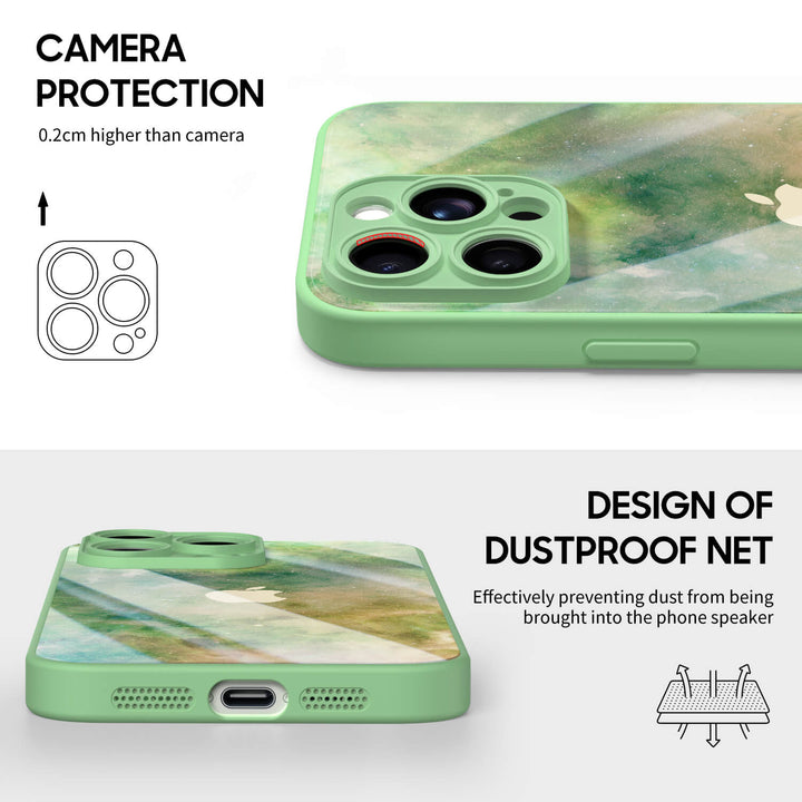 Yellow-Green Nebula | IPhone Series Impact Resistant Protective Case