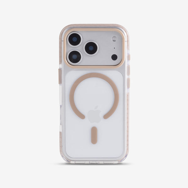 Desert Gold | iPhone MagSafe Impact-Resistant Clear Case